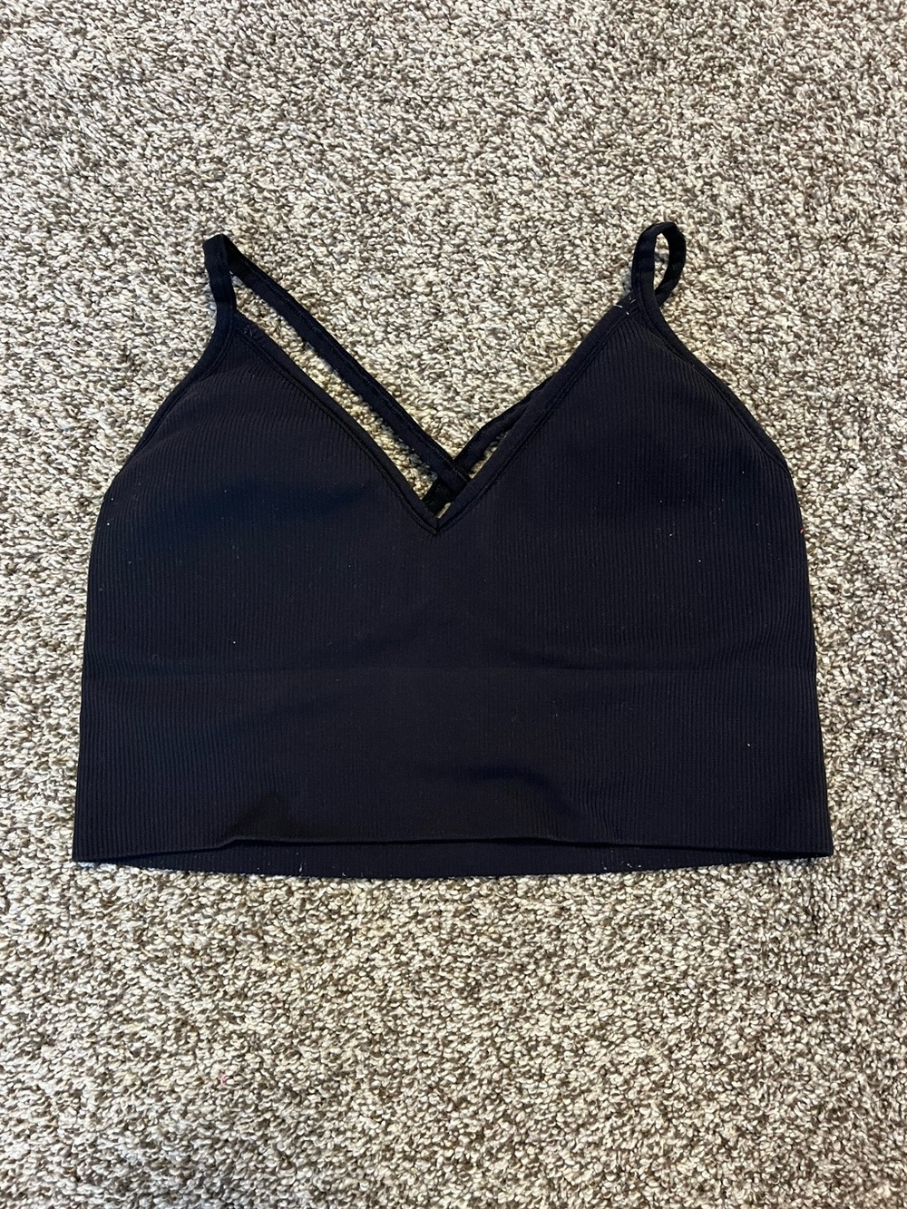 DSG Women’s Seamless Fashion Ribbed Sports Bra
